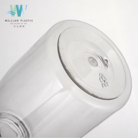 400ml Plastic Pet Cosmetic Round Foam Pump Bottle