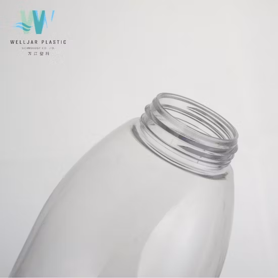 400ml Plastic Pet Cosmetic Round Foam Pump Bottle